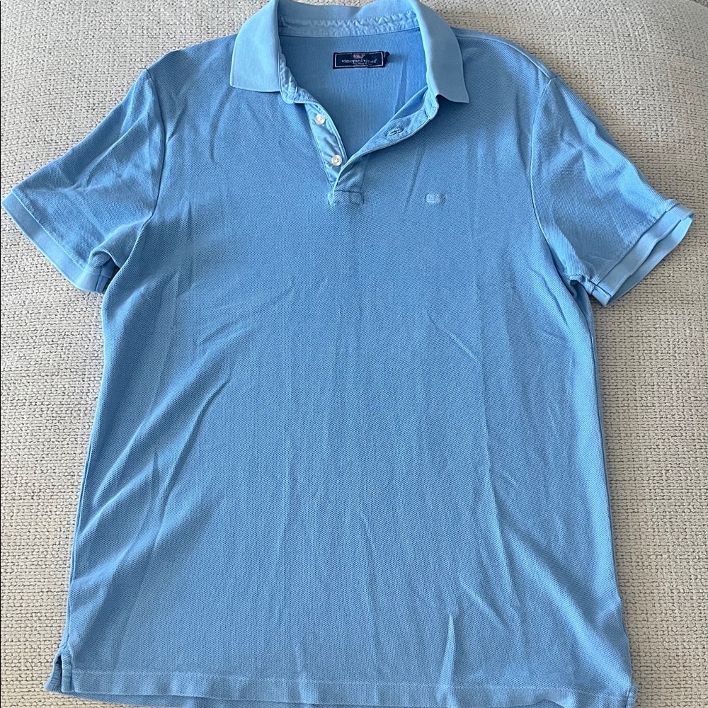 Vineyard Vines Light Blue Polo Shirt